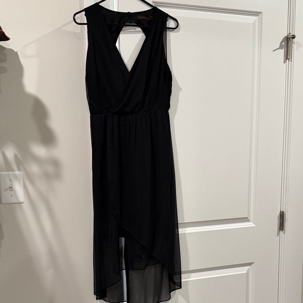 The Limited Black High Low Dress